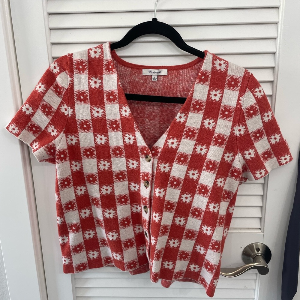Madewell cropped shirt